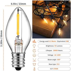 img 3 attached to Candelabra Incandescent Chandelier Replacement Bulb