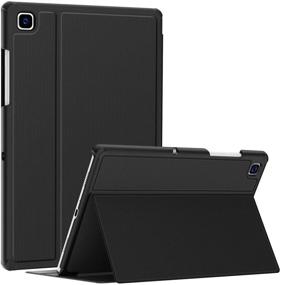 img 4 attached to 🔖 Soke Samsung Galaxy Tab A7 10.4 Case 2020 - Premium Shockproof Stand Folio Case, Multi-Viewing Angles, Hard TPU Back Cover for Samsung Galaxy Tab A7 10.4 inch Tablet [SM-T500/T505/T507] - Black