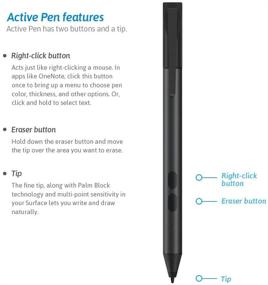 img 3 attached to Surface Pen Microsoft Sensitivity Black