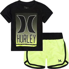img 2 attached to ✌️ Black Shark 2 Piece Hurley Boys' Clothing Set