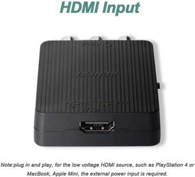 img 1 attached to HDMI to AV Adapter: Benfei HDMI to RCA CVBs - PAL/NTSC Compatible for Fire TV, Roku, Apple TV, PC, Xbox, HDTV, DVD