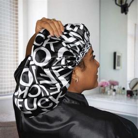 img 2 attached to 🌙 Simply Pavi Satin Bonnet - Ultimate Protection for Your Hair (Jumbo)