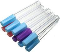 set of 10 plastic felting sewing needles in various colors - storage container kit with holder logo