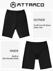 img 2 attached to 🩲 ATTRACO Women's Boardshorts: Stretch Swimwear Bottoms for Stylish Clothing and Swimsuits & Cover Ups