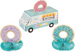 img 1 attached to 🍩 Donut Party Decor - Sweet Centerpiece Set for Memorable Gatherings