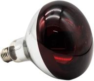 🐖 fengrun dark red infrared heating bulb 250w - ideal for chicken farm, pig farm, and pets логотип