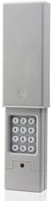 img 4 attached to 🔑 Wireless Keyless Entry Keypad for Garage Door - Compatible with Chamberlain, LiftMaster, Craftsman, Genie, Linear, and More - Control up to 2 Doors with One Keypad - Gray