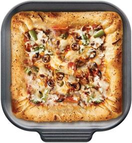 img 2 attached to 🍕 Instant Vortex Official Gray Nonstick Perforated Pizza Pan: Perfect Crusts Guaranteed