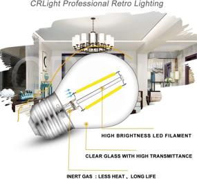img 3 attached to 💡 CRLight Daylight Dimmable Chandelier: Brighten Your Space with Adjustable Lighting