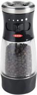 🌶️ clear oxo pepper grinder: enhancing flavor with precision grinding logo