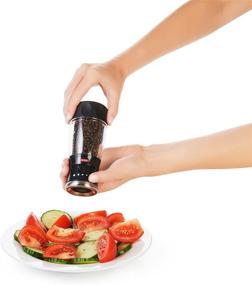 img 1 attached to 🌶️ Clear OXO Pepper Grinder: Enhancing Flavor with Precision Grinding