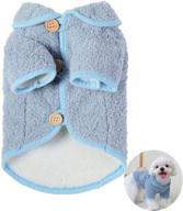 loyanyy fleece winter dog coat: keep your pets warm & cozy in cold weather with soft cat sweaters, kitten puppy clothes - thickening pet sweatshirt логотип