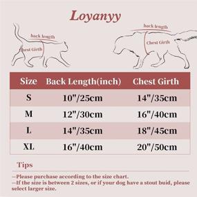 img 1 attached to Loyanyy Fleece Winter Dog Coat: Keep Your Pets Warm & Cozy in Cold Weather with Soft Cat Sweaters, Kitten Puppy Clothes - Thickening Pet Sweatshirt