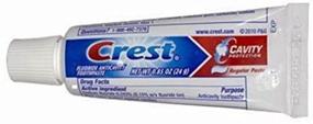 img 3 attached to 🧴 Crest Cavity Protection Fluoride Anticavity Toothpaste Travel Size - 0.85 oz (25 Pack)