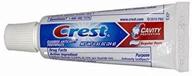 🧴 crest cavity protection fluoride anticavity toothpaste travel size - 0.85 oz (25 pack) logo