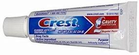 img 4 attached to 🧴 Crest Cavity Protection Fluoride Anticavity Toothpaste Travel Size - 0.85 oz (25 Pack)