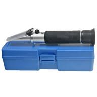 🌊 aquarium salinity refractometer with atc function for seawater, pool, fish tank - dual scale: specific gravity & salt percent logo