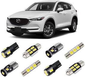 img 4 attached to 💡 BRISHINE Super Bright LED Interior Lights Kit + License Plate Lights | Mazda CX-5 2013-2021 | 6000K White | Easy Install Tools