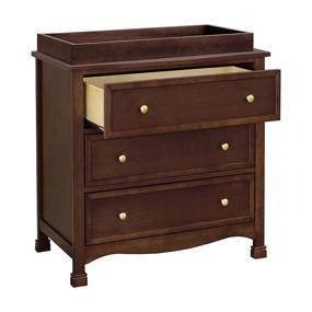 img 1 attached to 🏬 Espresso DaVinci Kalani 3-Drawer Dresser