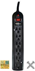 img 1 attached to ⚡️ 3FT Монтажный сетевой фильтр Weltron - WSP-600PLF-3BK