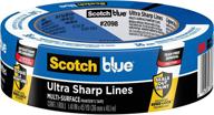 🎨 scotchblue ultra sharp lines multi-surface painter's tape, 1.41" x 45 yards, 2098, 1 roll — enhanced for seo! logo