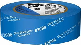 img 1 attached to 🎨 ScotchBlue Ultra Sharp Lines Multi-Surface Painter's Tape, 1.41" x 45 yards, 2098, 1 Roll — Enhanced for SEO!