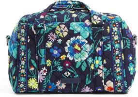 img 4 attached to Vera Bradley Iconic Handbag Signature Women's Handbags & Wallets for Shoulder Bags