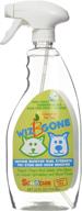 🐾 wizbgone pet stain and odor remover - powerful 22 ounce solution for dogs and cats, guaranteed stains removal! логотип