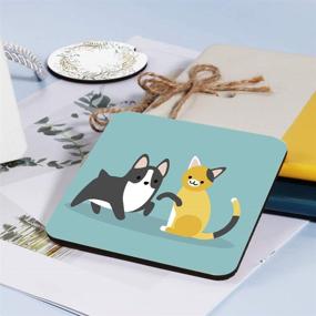 img 1 attached to Sublimation Coasters Hardboard Absorbent Anti Skid