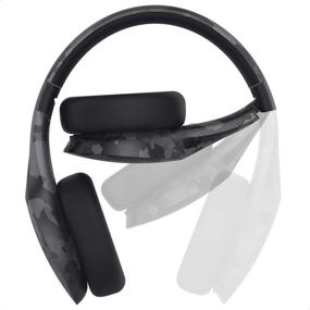 img 2 attached to Motorola Pulse Escape Plus Wireless Over-Ear Headphones - Black Camo, 2.1 inches