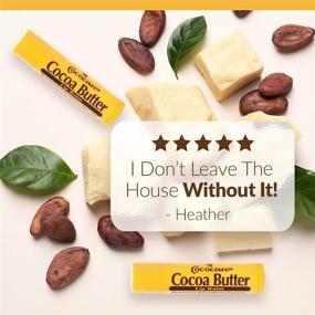 img 1 attached to 🍫 Cococare Cocoa Butter Lip Balm - 0.15oz (Pack of 24)