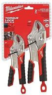 milwaukee 48 22 3402 плоскогубцы с фиксатором логотип