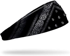 img 3 attached to 🧢 JUNK Brands Big Bang Lite Compton Headband: Stylish Technical Jersey Fabric in One Size