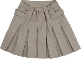 img 3 attached to ToBeInStyle Girl's Uniform Skirt: 👧 Classic and Stylish Choice for School Uniforms