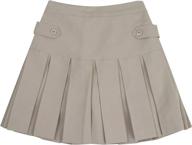 tobeinstyle girl's uniform skirt: 👧 classic and stylish choice for school uniforms logo