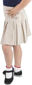 img 2 attached to ToBeInStyle Girl's Uniform Skirt: 👧 Classic and Stylish Choice for School Uniforms