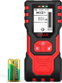 img 4 attached to 🔍 QLUUE 4 in 1 Stud Finder Wall Scanner: Accurate Detection for Wood/Metal/Stud/AC Wire/Pipe, with Depth Display, LCD Screen, and Audio Alarm