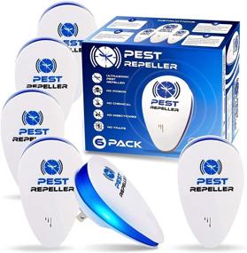 img 4 attached to 🕷️ Ultrasonic Pest Repeller 6 Pack - Powerful Electronic Pest Reject for Insects, Roaches, Mice, Spiders, Ants, Mosquitoes - Effective Bug Repellent for House, Garage, Warehouse, Office