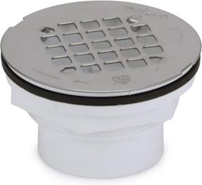 img 4 attached to 🚿 Oatey 42097 101 PS PVC-Solvent Weld Shower Drain: Stainless Steel Strainer, 2-Inch, 2