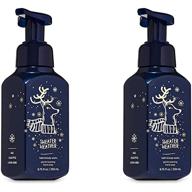 🧼 bath & body works sweater weather gentle foaming hand soap - 2 pack, 8.75 ounce each: luxurious care for your hands logo