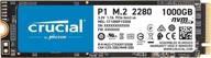 💨 crucial p1 1tb 3d nand nvme pcie internal ssd - ct1000p1ssd8, with lightning-fast speeds up to 2000mb/s logo