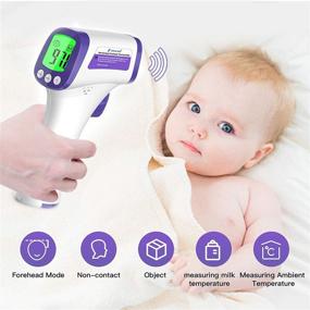 img 2 attached to Touchless Infrared Forehead Thermometer Non Contact