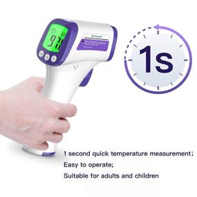 img 1 attached to Touchless Infrared Forehead Thermometer Non Contact