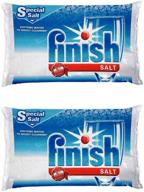 🧼 bosch dishwasher 2-pack 8.8 lbs water softener salt by finish - enhanced cleaning performance logo