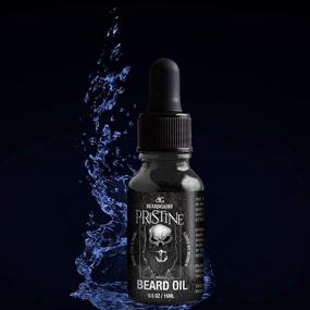 img 2 attached to Pristine Luxury Beard Oil - Enhance Your Beard Gains with the Refreshing Scent of Mens Cologne (0.5oz)