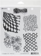 🌈 dylusions background love cling stamp collections by ranger dyan reaveley, 8.5 by 7-inch logo