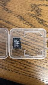 img 1 attached to 📦 eTECH Collection 20 Pack of Clear Plastic Memory Card Case Holder for SanDisk/Kingston/Transcend/Samsung (Case Only, Memory Cards Not Included)