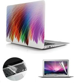 img 4 attached to Se7Enline Compatible With MacBook Pro Retina 13 Inch Case 2012-2016 Plastic Hard Carrying Case For Mac Pro 13-Inch Retina Model A1502/A1425 With Keyboard Cover Skin