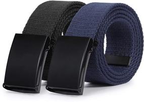 img 4 attached to Flip Top Canvas Military Buckle Webbing for Improved SEO