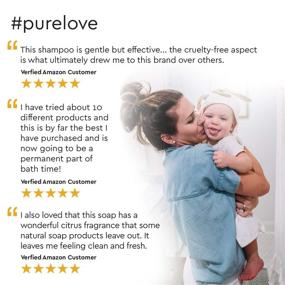 img 2 attached to 👶 Puracy Natural Shampoo & Body Wash for Babies – Plant-Derived, Gentle Soap for Sensitive Skin, Tear-Free Formula, 16 Fl Oz